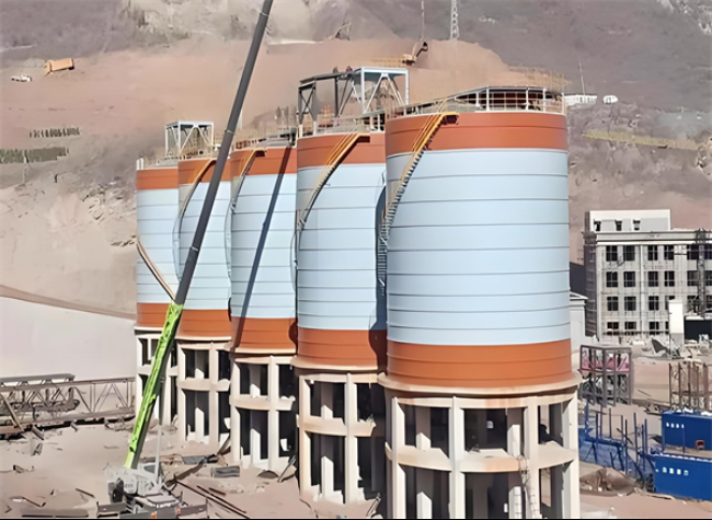 博白高架钢板仓